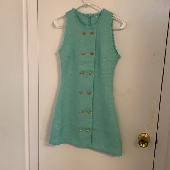 Teal dress - Picture 1 of 4